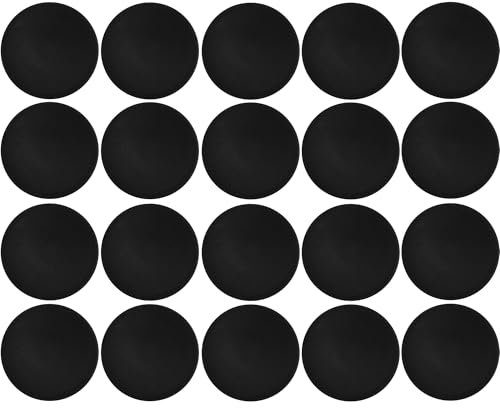 cyclingcolors 20x coprivite cappuccio plastica viti Torx T25 copertura coperchi tappi protezione plastica, Nero (Černá)