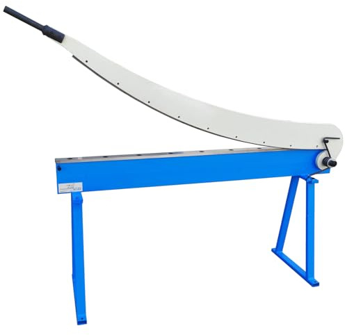 KATSU Tools Manual Sheet Metal Cutter Hand Guillotine Shear 1300mm Heavy Duty Steel Sheet Plate Cutter Scissor with Sturdy Stand, for 1.5mm Thickness Sheet Metal 165166