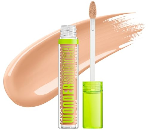 NYX Professional Makeup, Wonder Snatch Concealer, flüssig-cremige Formel, soft-mattes Finish, wasserfest, färbt nicht ab, spendet bis zu 24 Stunden Feuchtigkeit, vegane Formel, 10 Light Beige, 3,5 ml