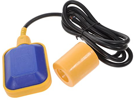 FIXOSHEE Interrupteur à Flotteur Du Réservoir D'eau 2m Certifié Contrôle Automatique Du Niveau D'eau Câble Solide Pour Pompes Submersibles Et Réservoirs Industriels