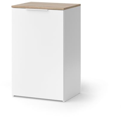 Vicco Commode Wido, Blanc, 50x80cm