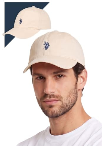 U.S. POLO ASSN. Unisex Cap (One Size) - Baseball-Style, verstellbar über Strapback - P024