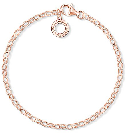 Thomas Sabo Damen-Charm-Armband Charm Club 925 Sterling Silber X0243-415-40-L15,5