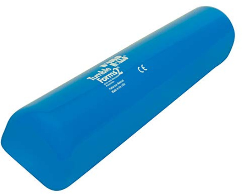 Tumble Forms 2 Raised Roll, 3 x 4 x 18, Multipurpose Secure Roll With Stability of Wedge, Elevated Support Aid, Positioning for Back, Leg, Hips, Head, Pillow Cushion for Physical Therapy and Rehab