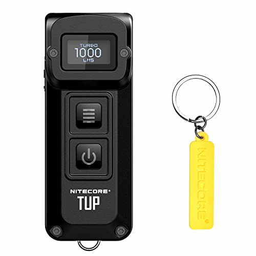 Nitecore TUP 1000 lúmenes recargable EDC llavero linterna con etiqueta