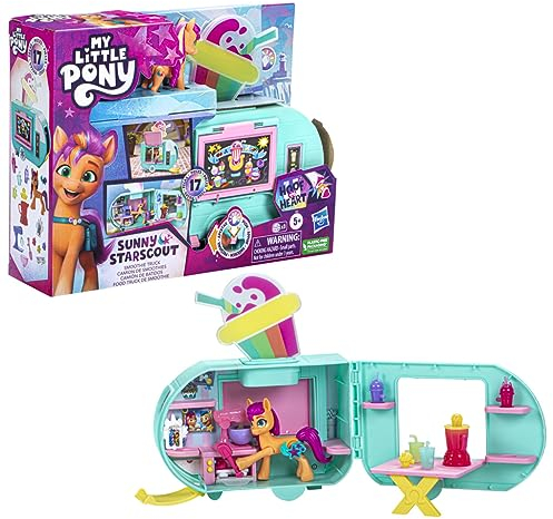 My Little Pony Spielzeug Sunny Starscout Smoothie Truck, kleine Hoof to Heart Ponyfigur