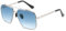 FEISEDY Retro 70er Jahre Sonnenbrille Herren Vintage 80er Square Brille mit UV400 Schutz B4145