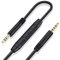 3,5mm Ersatz Audiokabel für Beats Kopfhörer 3,5mm auf 3,5mm Aux Kabel Kompatibel mit Beats Solo2 Solo3 Studio3 Wireless HD Pro by Dr. Dre Sony WH-1000XM5 WH-1000XM4 mit Mikrofon & Lautstärkeregler