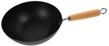 Didiseaon Small Iron Pot Japanese Style Wrought Iron Frying Pan for Kitchen Cooking Bottom Design for Small Meals