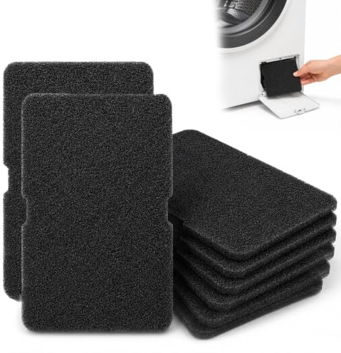 8 Dryer Filters, Tumble Dryer Filter Sponge, Dryer Filter Accessories for Beko, Filter Dryer, Heat Pump Dryer Sponge Filter, for Beko Grundig Blomberg ElektraBregenz 2964840100