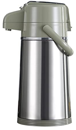 Airpot De Café Con Bomba Aislada De Acción De Palanca, Jarra De Café Térmica Con Bomba, Frasco De Vacío Aislado De Doble Pared, Airpots De Café A Prueba De Salpicaduras, Retención De Calor Las 24Hora