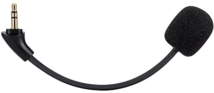 Ersatz-Spielmikrofon für Kingston HyperX Cloud Mix Gaming Headset auf PS4 PS5 Xbox One PC, abnehmbares 3,5-mm-Boom-Mikrofon