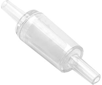 TOPINCN 10Pcs Essential White Aquarium Check Valve Prevent Water Backflow for Fish Tank Oxygen Air Pump (Transparent White)