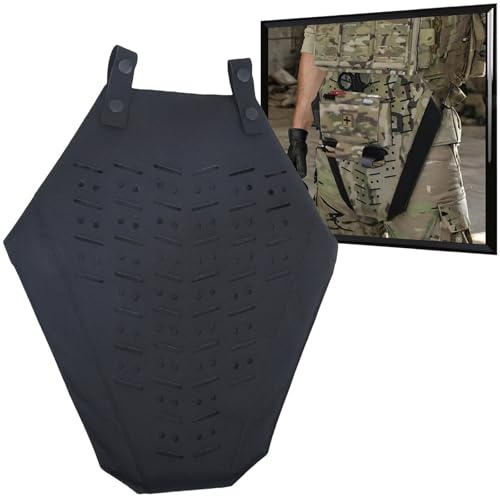 LZAQHMT Taktischer Molle-Tiefschutz Für Herren – Tragbarer Militärwesten-Erweiterungsschutz Für Airsoft, Jagd, Paintball Und Cosplay