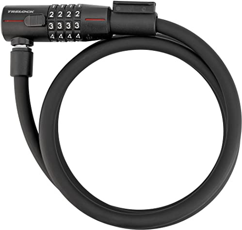 TRELOCK SK 415 CODE Fahrradschloss Zahlenschloss 180 cm Schwarz 8005364