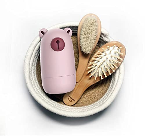 Baby nagelklipparset med gulligt fodral, spädbarn fingernagel och tånagel filkit för nyfödd manikyr och pedikyr, ny mamma groominggåva