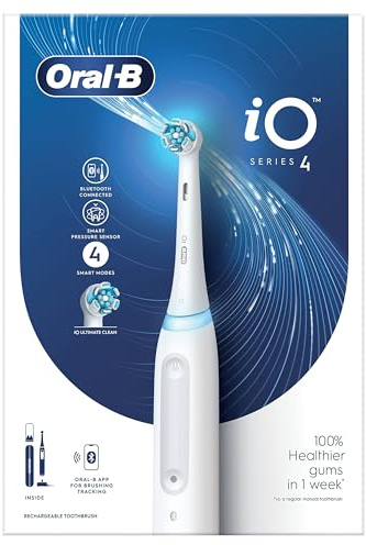 Oral-B Elektrische Zahnbürste iO Series 4 Quite White