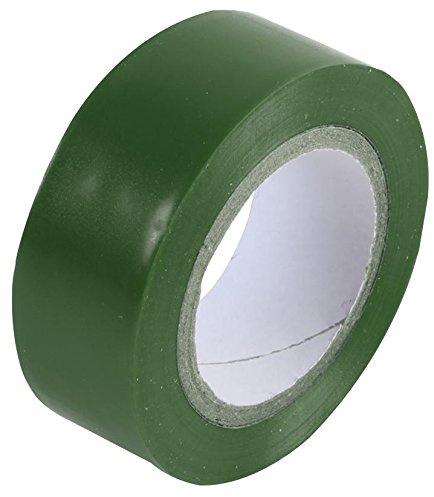 PRO POWER SH5005GRN - Cinta aislante (19 mm x 8 m), color verde