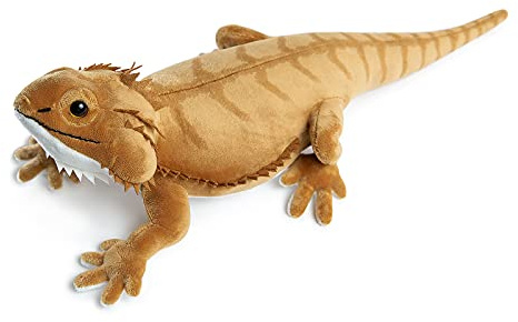 Tiny Heart Lagarto de Peluche Realista - Juguete Animal Mascota Gateando Encantador y Suave para Niños y Niñas - Marrón 18 | Mascota gateadora, hermoso animal, lindo y suave, regalo para niños, marrón, 18 pulgadas