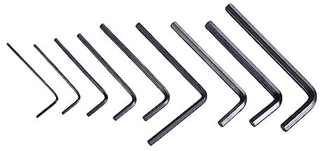 KITANDOVE 9pc Guitar Wrench Suit Key Set for Guitar Truss Rod Adjustment Wrench Key for Repair Fashion Metal