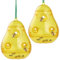 GeeRic 2 Unidades Trampa para Avispas Señuelo de Nido de Avispas Trampas para Insectos y Moscas para Avispas Amarillas Hogar Jardín Patio Exterior