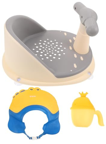BESPORTBLE Siège De Bain Pour Garçon Fille Assis Support De Bain Antidérapant Réglable Nourrisson Jeune Garçon Fille Sécurité Maison Voyages