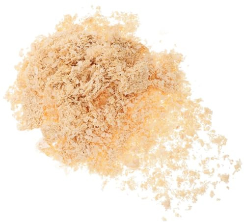 NUOBESTY Pet Bedding Khaki Natural Wood Shavings Smell Control and Absorbent Features, 500g Wood Chips for Hamsters and Rabbits for Small Animal Sleeping Environment