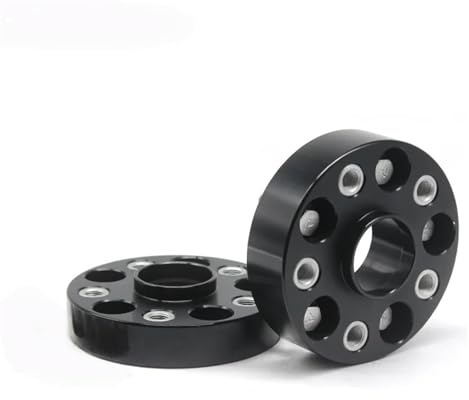 Spurverbreiterungsadapter für Audi TT, Q3, R8, A3, A6, für VW, für Octavia, Magotan, für Scirocco, für CC(2PCD 50mm Black)