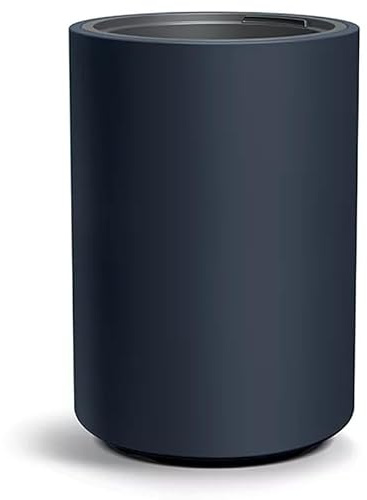 Tymar Växtkruka hög stor utomhus, blomkruka utomhus, blomkruka stor inomhus (antracit, ø 40 cm lång)