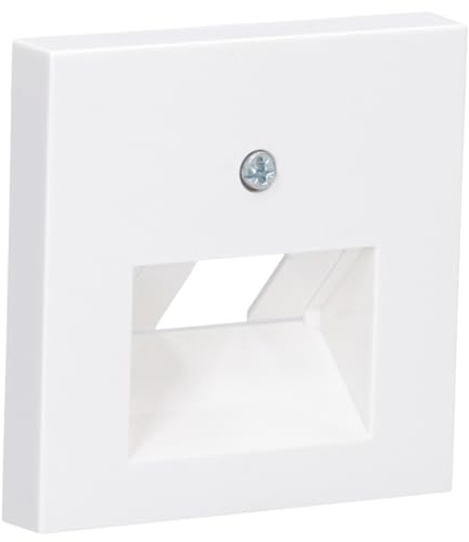 GIRA Serie Standard 55 - reinweiß glänzend (027003) Abdeckung f. UAE/IAE