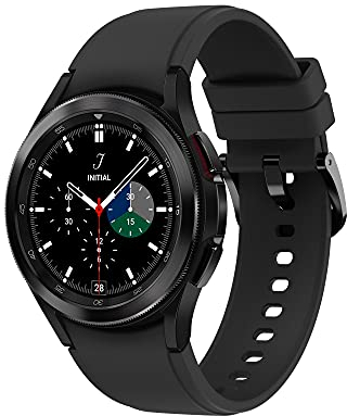 Samsung Galaxy Watch4 Classic 42mm SmartWatch Acciaio Inox, Ghiera Rotante, Monitoraggio Benessere, Fitness Tracker, Nero, 2021 [Versione Italiana]