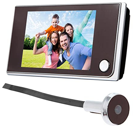 Fiorky 3,5 Zoll LCD 120 Grad Türspion, digitale elektronische Türkamera