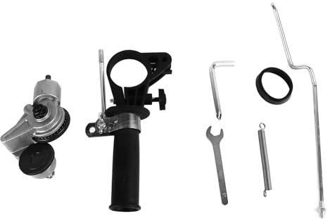 QZHDX Metal Electric Nibbler Drill Shears Attachment for Sheet Metal Cutting, High Efficiency Electric Drill Plate Cutter with Handle, for Iron, Thin Metal Sheets Cutting