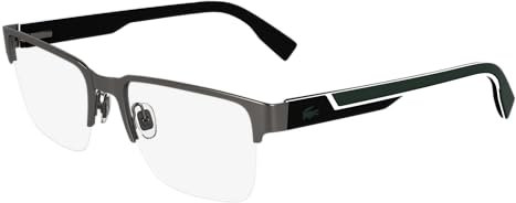 Lacoste L2305 038 GUNMETAL 57/19/145 Herren Brillen