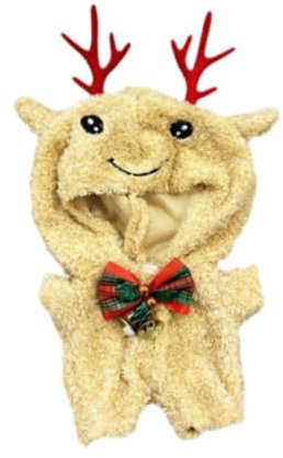 Sharplace Puppen-Overall, Kostüm-Accessoire, weiches Anzieh-Cartoon, handgefertigte Kleidung, Puppenkleidung für 20 cm große Puppen, Mädchenpuppen,