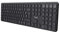 Trust Vaiya Tastiera senza fili Bluetooth + 2,4 GHz AZERTY francese, tastiera Bluetooth multidispositivo ricaricabile con tastierino digitale, 55% plastica riciclata, Windows iOS iPadOS macOS Android,