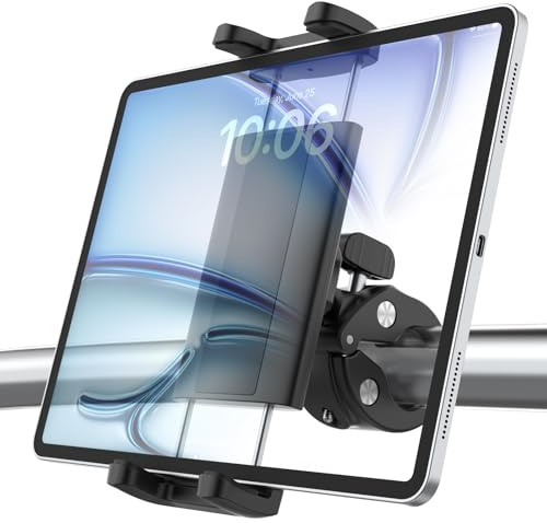 Kolasels Boot Tablet Halterung, Bootshelm Tablet Halter mit 360° Drehung, Boot Pole Tablethalterung für iPad Pro 12.9 Air Mini, Galaxy Tabs, Z Fold Series, iPhone und 4-13 Handys und Tablets