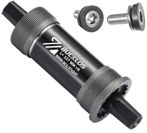 AEYINO Vierkant-Tretlager – 68/120 x 110,5 113 118 120 122,5 124,5 127 174 mm Fahrrad-BSA-Halterungen für Mountainbike/MTB/BMX/Rennrad/Fatbike