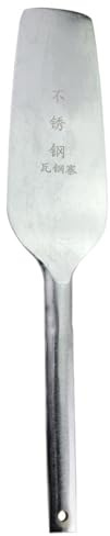 Spatule de construction en acier inoxydable haute résistance avec poignée ergonomique pour construction de murs de briques, outils de maçonnerie