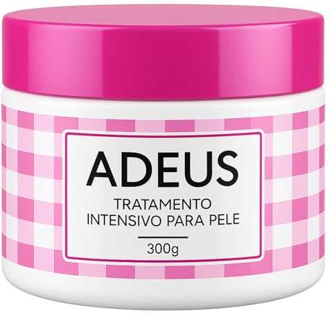 JINMAO Adeus Crema Brasileña – Intensive Multifunctional Body Treatment, Pink Stretch Mark Cream with Arnica, Ginger, Caffeine & Green Tea for Smooth, Elastic Skin – 300g
