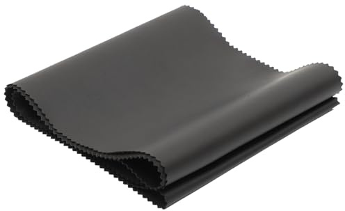 STOBAZA Pu Klaviertastatur Tuch Schützt Tastatur vor Staub und Verschleiß Tastaturschutz aus Pu Leder für Kinder Piano Keyboard Schwarz