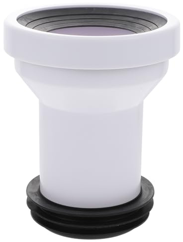 Generico Prolunga per Wc Tubo di Collegamento Antiperdita Estensione per Scarico Wc Sigillo di Tenuta Facile Installazione e Riutilizzabile per Uso Domestico