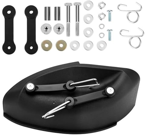 FACAIIO Kit de mantillo para tractores de césped 155C D140 D150 D155 D160 E140 E150, cubierta de repuesto para cortacésped GY20417, juego completo con accesorios