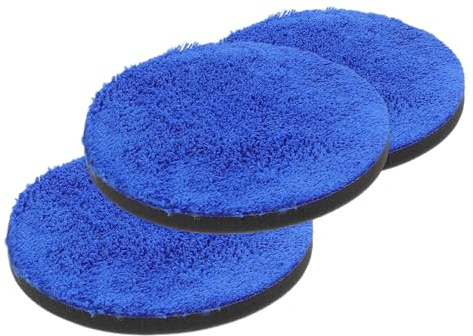 LALADEFIEE Tamponi Lucidanti per Auto 150 MM 3 Pezzi Kit Spugna Lucidante per Ceratura Compatibili Lucidatrici Elettriche e Manuali per Vernice Carrozzeria