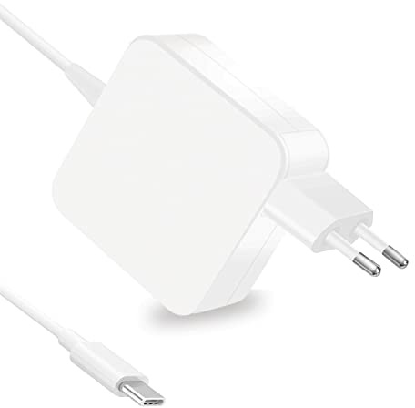 FSKE 61W 67W USB C Ladegerät für MacBook Pro 13/14/ 15/16 Zoll, MacBook Air 2020/2019/2018, Kompatibel mit iPad Pro 12,9/11 Zoll, iPad Air 5/4, HP, Lenovo, Schnell Netzteil