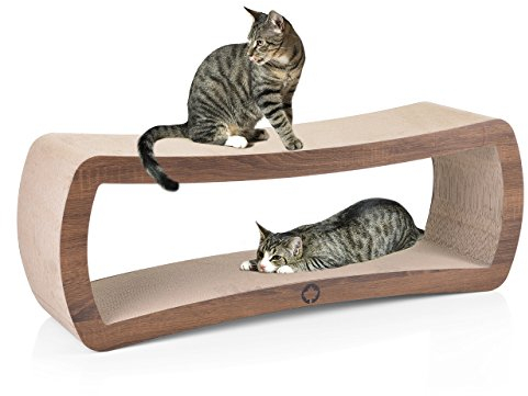 CanadianCat Company | Jumbo Lounge | Galaxy XXL | Walnuss Holzoptik | 1 Meter | Neu