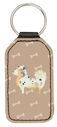 Mr. & Mrs. Panda Rechteckig Schlüsselanhänger Hund Australien Shepherd - Geschenk, Kunststoff, Familienhund, Acryl, Modern, Sprüche, Mit Foto, Für Familie, Hundeliebe