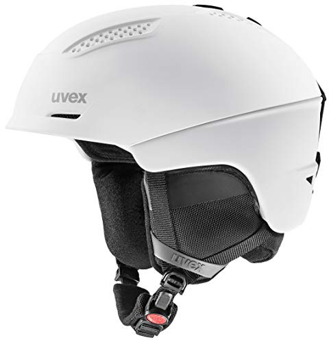 uvex ultra - skidhjälm för dam och herr - individuell storleksanpassning - optimerad ventilation - white/black - 59-61 cm