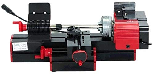 JIYAMI'EN EL-Drehwerk 6 in 1 Multi Metal Mini Drechseln Motorisierte Stichsäge Grinder Driller Fräsen CNC Kombinierte Maschine DIY Werkzeug