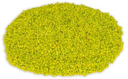 NaDeco Dekogranulat im Beutel, Gewicht ca. 1kg, Körnung 2-3mm, 15 Farben zur Auswahl | Farbsand | Zierkies | Deko-Kies | Quarzsand | Streusand | Farbiger Deko-Sand, Farbe:Apfelgrün